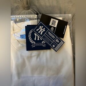 New York or Nowhere and New Era Yankees Collab. Brand New. White and Navy.